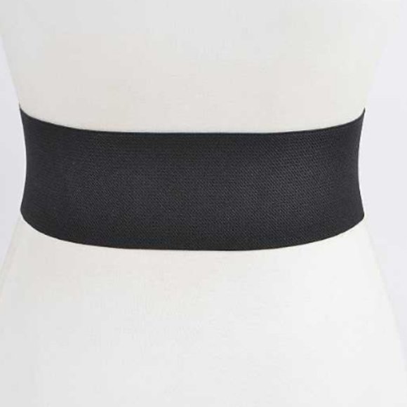Plus Size Tonal Buckle Elastic Belt - Picture 3 of 3